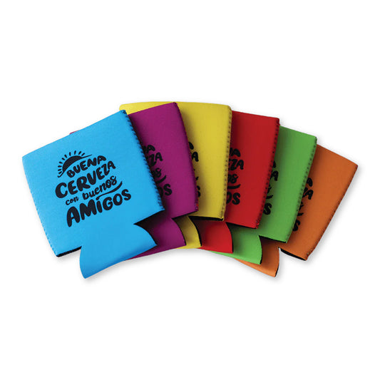 Fundas para latas - 6 Pack Colores